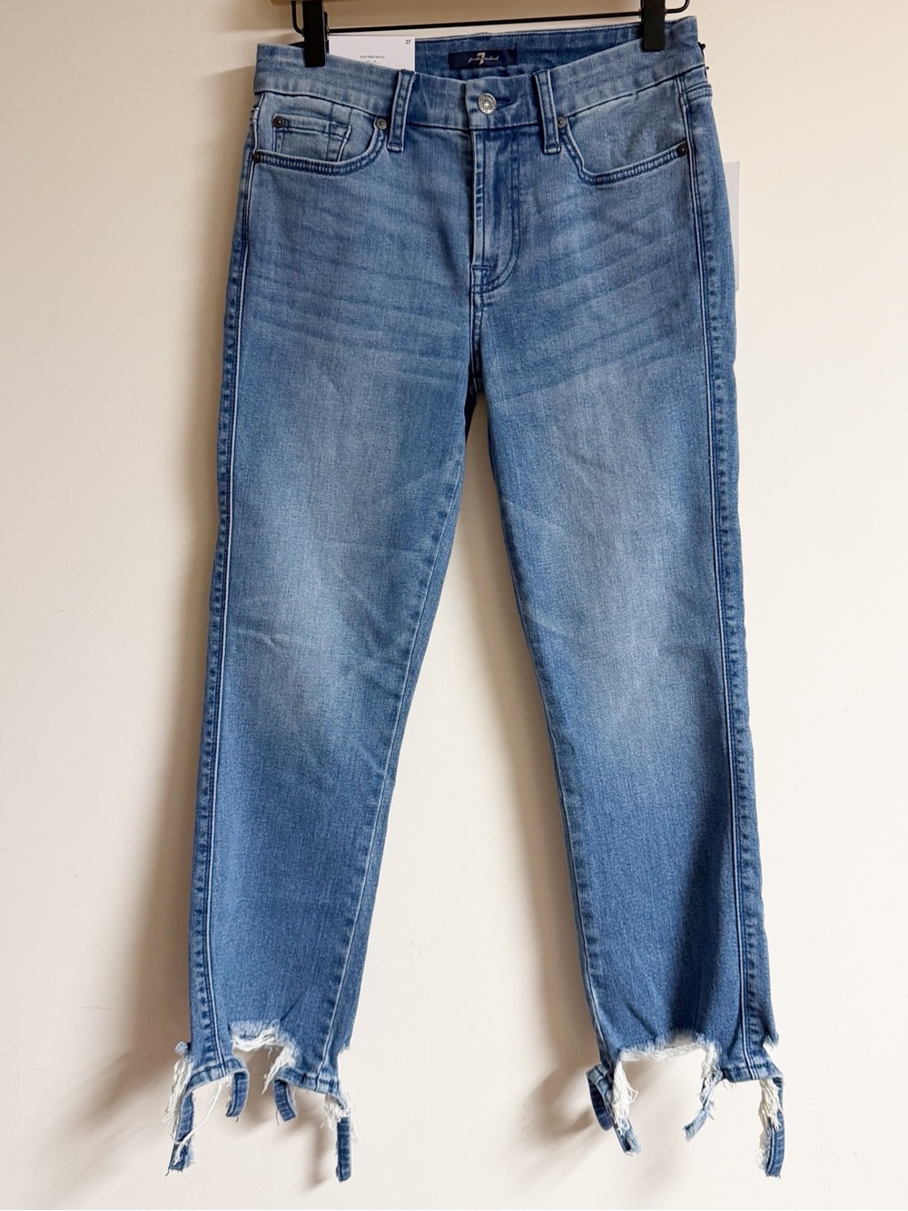NWT 7 For All Mankind Kimmie Crop Jeans Size 27